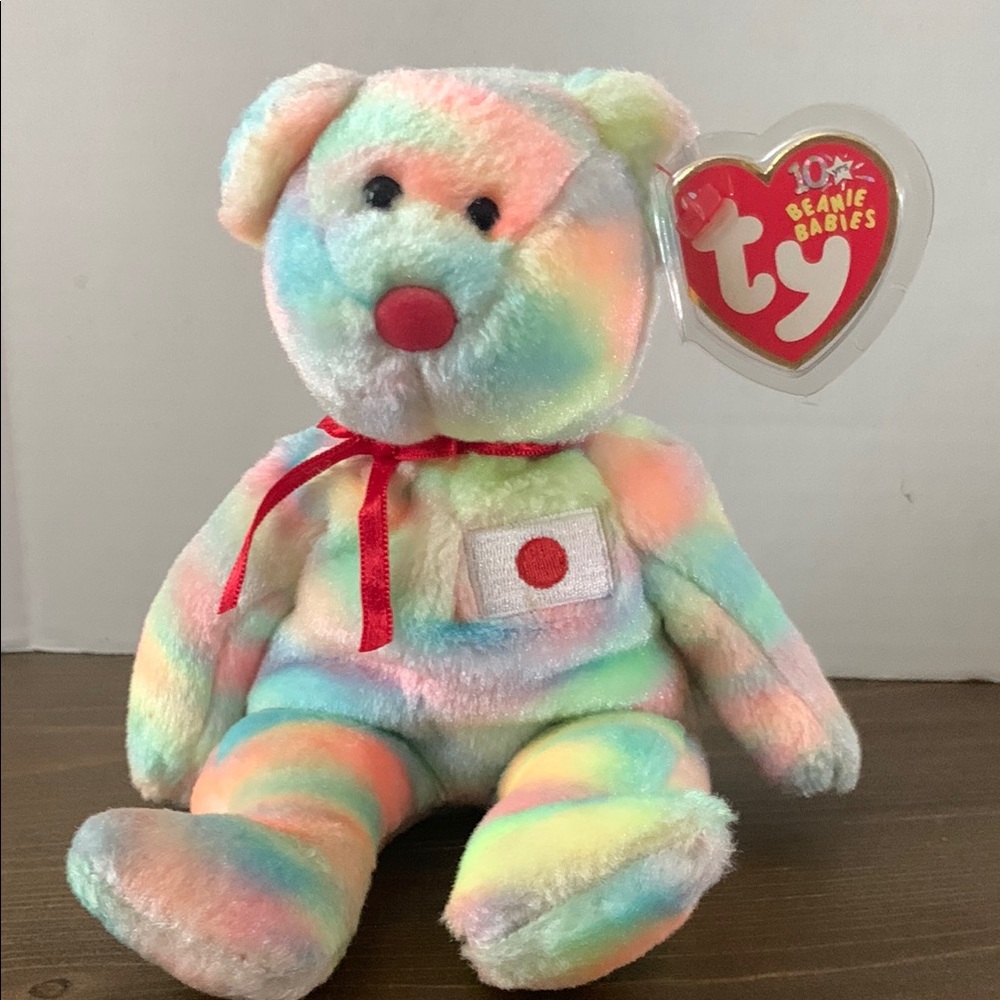 TY Beanie Baby - AI the Bear (Japan Exclusive) 8.5"...NEW with Mint Tags